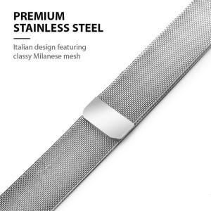 Pasek ze stali nierdzewnej do Apple Watch 42/44/45 mm (srebrny)