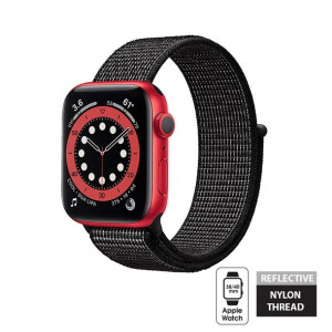 Pasek sportowy do Apple Watch 38/40/41 mm (czarny)
