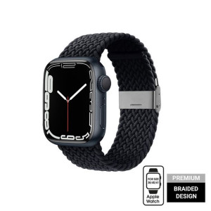 Pleciony pasek do Apple Watch 38/40/41 mm (grafitowy)