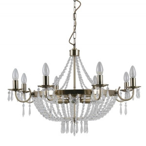 Żyrandol CORTINA PND-30138-8+4B - Italux
