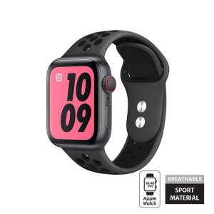 Pasek do Apple Watch 38/40/41 mm (szary/czarny)