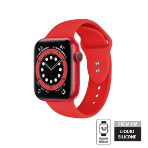 Pasek do Apple Watch 38/40/41 mm (czerwony)