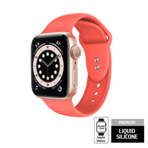 Pasek do Apple Watch 42/44/45 mm (koralowy)