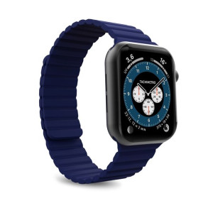 Magnetyczny pasek do Apple Watch 42/44/45 mm (M/L) (granatowy)