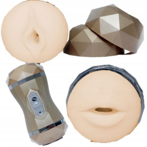 Masturbator na PENISA CIPKA I USTA 35 FUNKCJI USB