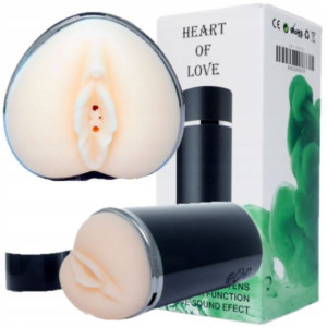 Masturbator Cipka Z Wibracjami Masaż Penisa Usb