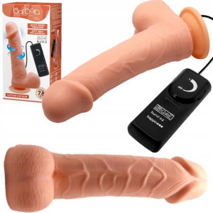 DILDO NA PRZYSSAWCE wibrujący PENIS + PILOT
