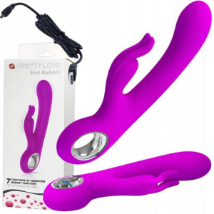 Wibrator Wielofunkcyjny KRÓLICZEK 7 wibracji USB
