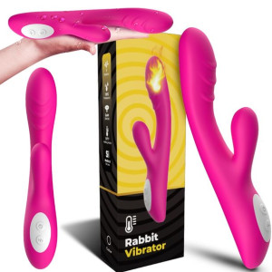 WIBRATOR królik funkcja GRZANIA stymuluje PUNKTU G