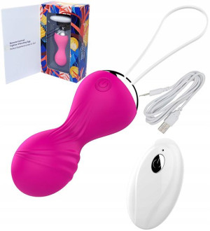dyskretne Wibrujące KULKI GEJSZY + PILOT USB