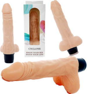 wibrator PENIS Z ŻYŁAMI REGULACJA WIBRACJI