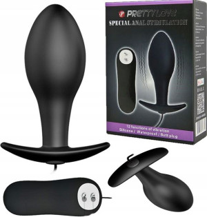 KOREK ANALNY masażer PROSTATY z WIBRACJAMI plug