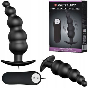 KOREK ANALNY masażer PROSTATY z WIBRACJAMI plug