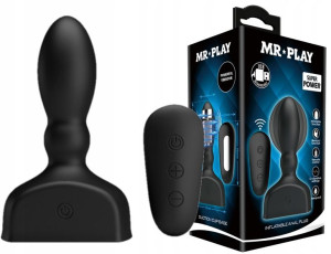 Korek Analny Plug Zatyczka + Pilot + Usb