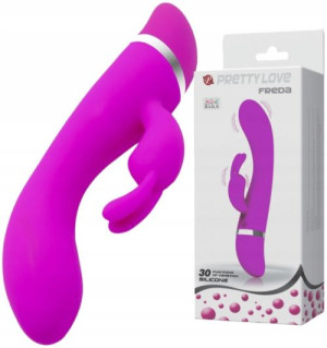 WIBRATOR królik 30 FUNKCJI WIBRACJI sex DOZNANIA