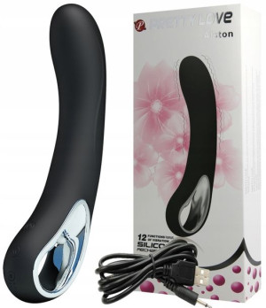 WIBRATOR WIELOFUNKCYJNY klasyczny 12 WIBRACJI USB