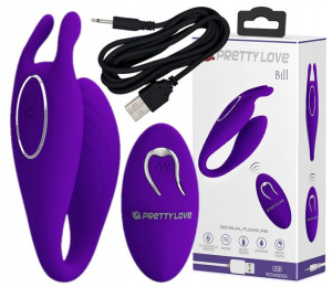 WIBRATOR DLA PAR PILOT 12 WIBRACJI USB sex gadżet