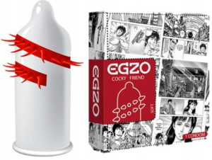 PREZERWATYWY Z WYPUSTKAMI EGZO KOLCE Dragon Lord`s