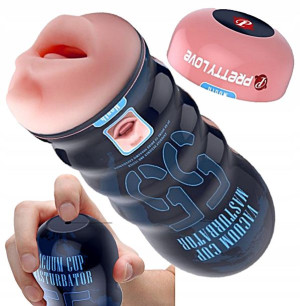 Sztuczne Usta Z Języczkiem Ssący Masturbator