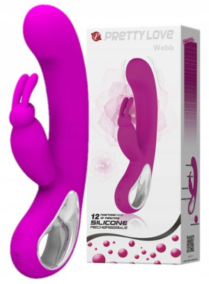 Wibrator Króliczek Wielofunkcyjny Pretty Love Webb