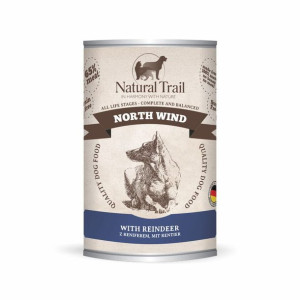 Natural Trail Dog NORTH WIND 400g Renifer