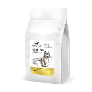 Natural Trail Cat Kitten Chicken Salmon - kurczak łosoś 2kg