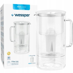 Dzbanek szklany Wessper AquaClassic Crystalline