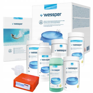7w1 Zestaw Startowy Chemii Do Basenu Jacuzzi Spa
