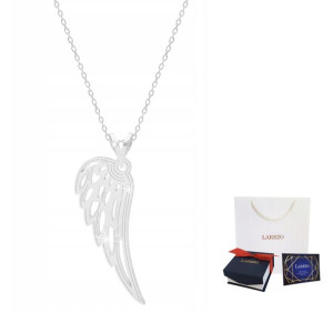 Łańcuszek srebrny naszyjnik 925 Skrzydło Wing