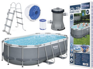 basen stelażowy BESTWAY 14FT 427 cm + akcesoria