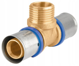 Perfexim Trójnik Zaprasowywany Pex 20x3/4x20 Gz