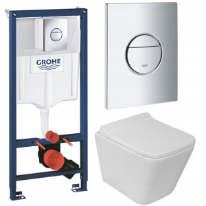 Grohe Rapid Sl Stelaż Zestaw Podtynkowy Wc 6w1