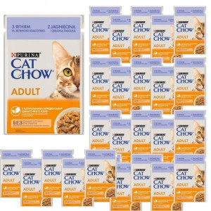 Karma dla kota Purina Cat Chow Adult jagnięcina 85 g x 26