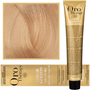 Fanola Oro Therapy Color Keratin Oro Puro 100ml 9,31 kremowa trwała farba