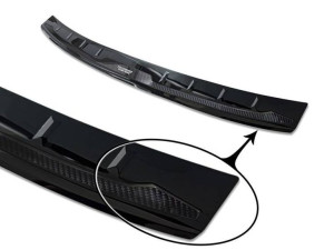Nakładka na zderzak tylny do BMW X5 IV G-05 M-PAKIET (Carbon + Stal)