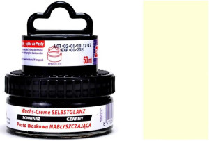 G11-98 Kość Słoniowa Krem Do Butów Skórzanych Pasta Wosk Palc Creme Self 50