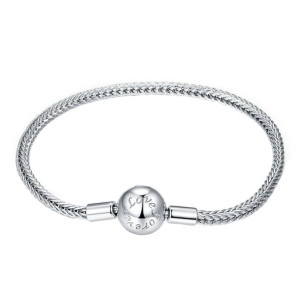 Bransoletka srebrna do CHARMS FOREVER LOVE pr 925 19cm
