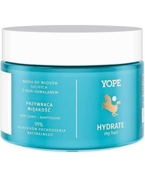 Maska do włosów z hemi - skwalanem 250 ml - Yope Hydrate My Hair