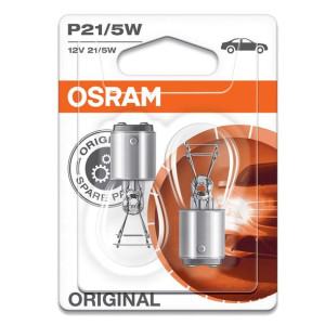 Żarówka samochodowa BAY15d 12V P21/5W 2 sztuki ORIGINAL OSRAM