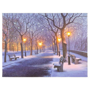 Podświetlany obraz , 4 diody LED, 30 x 40 cm