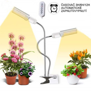 Oświetlenie LED, Ogród przydomowy - klipsem i timerem - 45W