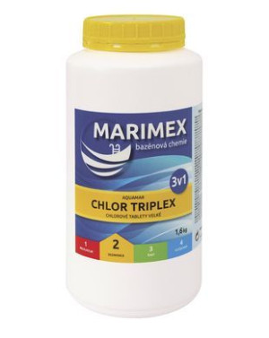 Chemia basenowa Chlor Triplex 3 w 1 - 1,6 kg (tabletki)