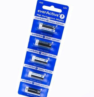 5x Bateria 23A everActive 12V