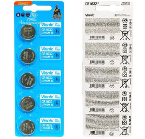 Bateria CR 1632 Vinnic Litium 3V 5BL