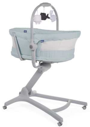 BABY HUG AIR ANTIGUAN SKY leżaczek kołyska krzesełko do karmienia Chicco