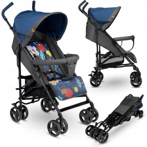 Lionelo Elia Navy modny wózek spacerowy