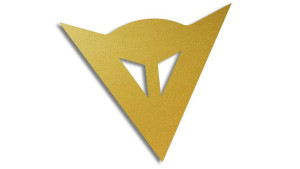 Wycinana naklejka DAINESE LOGO złota