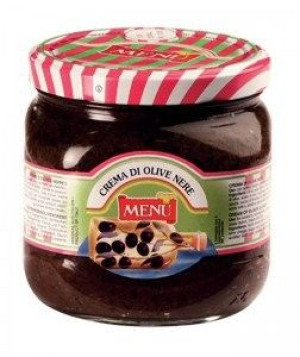MENU' Tapenada krem z czarnych oliwek 390 g
