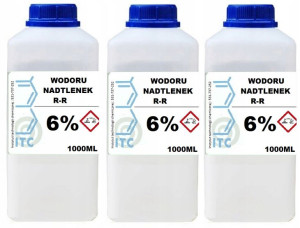 NADTLENEK WODORU 6% - 3L CZDA woda utleniona