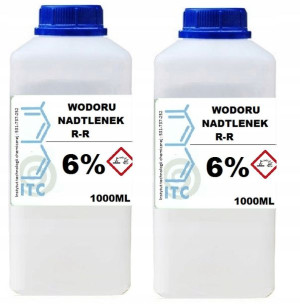 NADTLENEK WODORU 6% - 2L CZDA woda utleniona